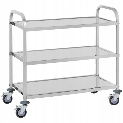 Royal Catering Profesionalna Kolica za Konobare RCSW 3A 96x55,5x100 cm