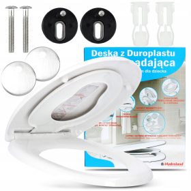 Hydroland WC daska Sjedalo bijeli duroplast