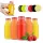 100x KUBUŠ boca za sok 330 ml + STAKLENA BOCA ZA SOK POKLOPAC 330 ml