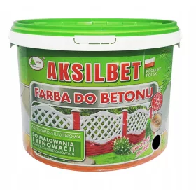 AKSILBET MAT FARBA ZA BETONSKO I OGRADNO PRAVILJE 10L