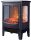 Električni kamin s 3D efektom plamena Ferretti Nora 1800 W crni 54 x 39 x 26 cm