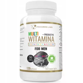   Multiwitamina za muškarce Men - bogata s 100% prirodnim vitaminima, 120 kapsula