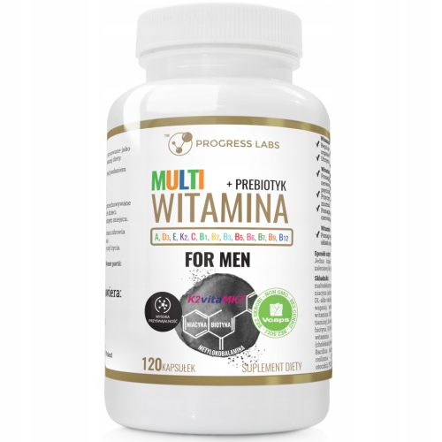 Multiwitamina za muškarce Men - bogata s 100% prirodnim vitaminima, 120 kapsula