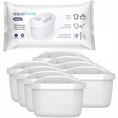 Filtr za vodu AquaFloow Maxi, zamjenski, 8 komada