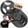 Set utega od 5 kg za kućnu teretanu fitness od lijevanog željeza 30.5mm 4x1.25kg