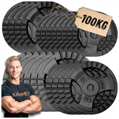 Kawmet opterećenje od lijevanog željeza 100 kg