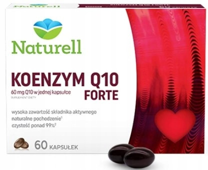 Naturell Koenzym Q10 Forte - Dodatak prehrani s koenzimom Q10, 60 kapsula