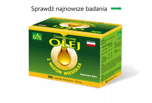Hladno prešano ulje noćurka u kapsulama GAL - 300 kapsula