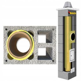 Kompletan izolirani sustav dimnjak fi 200 6 m fi 20