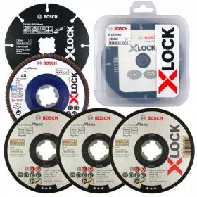 Set od 5 diskova 125 mm X-Lock Bosch 2608619374