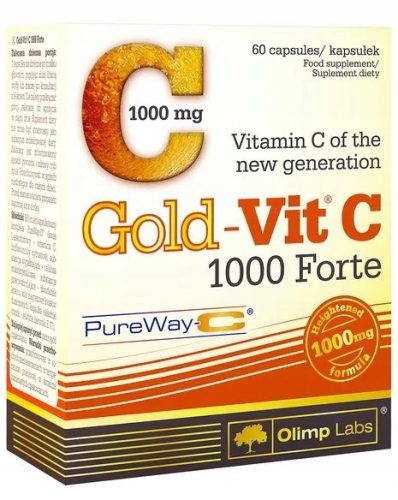 Gold-Vit C 1000 Forte - Patentinirana formula vitamina C s bioflavonoidima, 60 kapsula