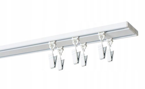 Dupla aluminijska stropna šina 440 cm