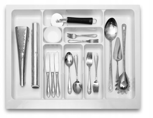 Organizator ladica za pribor 70cm bijeli