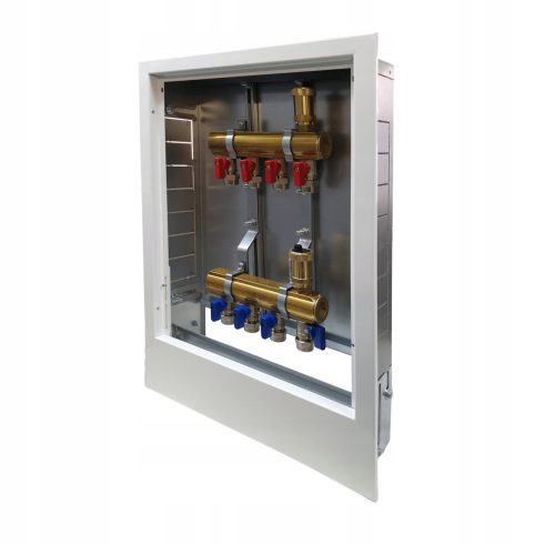 Rozdjelnički set s 4 kruga i PEX Alupex ventilima  Rozdjelnički set s 4 kruga i PEX Alupex ventilima je idealno rješenje za centralno grijanje, podno grijanje i
