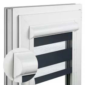 Dnevno-noćna roleta Zebra 73x150 cm s kasetom i vodilicama