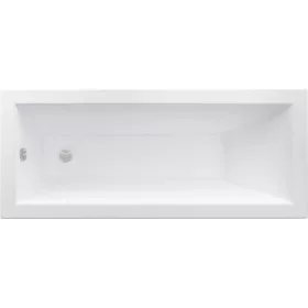  Mexen Cubik elegantna pravokutna akrilna kada, 170 x 70 cm + Sifon