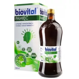   Biovital Memorija - Tekući Dodatak Prehrani za Pamćenje i Koncentraciju 1000ml