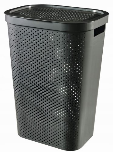 Curver Infinity RECYCLED Košara za rublje 59l, antracit