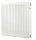 Čelični panelni radijator Diamond 2084 W bijeli 1000 x 600 x 102 mm - bočni priključak