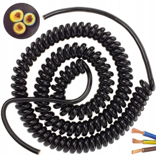  Okrugli električni kabel, savitljivi (kabel) OMY Texsim 3 x 1,5
