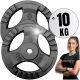 Set utezi od lijevanog željeza 20 kg 2x10 kg 30,5 mm za kućnu teretanu