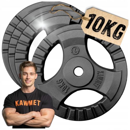 Set za opterećenje od lijevanog željeza 40 kg