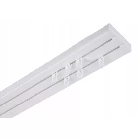 PVC stropna šipka, dupla tračnica, karnišna, 440 cm