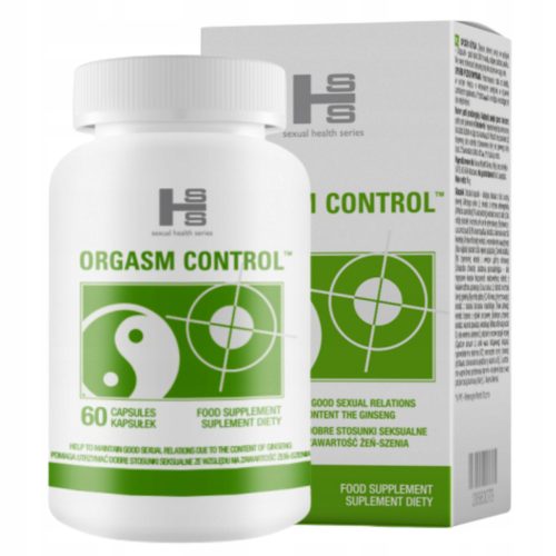 Orgasm Control - Kapsule za kontrolu orgazma i produženje seksualnog čina, 60 kom