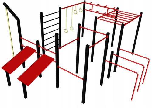 PARK STREET WORKOUT STALAK ZA VJEŽBANJE IZVLAČENJA I DIPSEVA