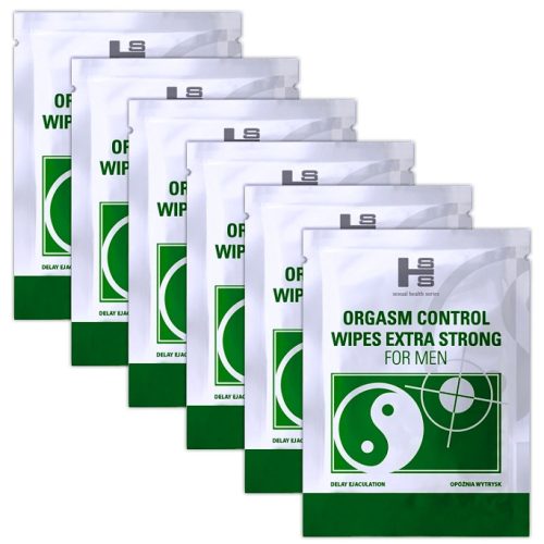 Orgasm Control Wipes – Chusteczki Przedłużające Stosunek do 30 Minut