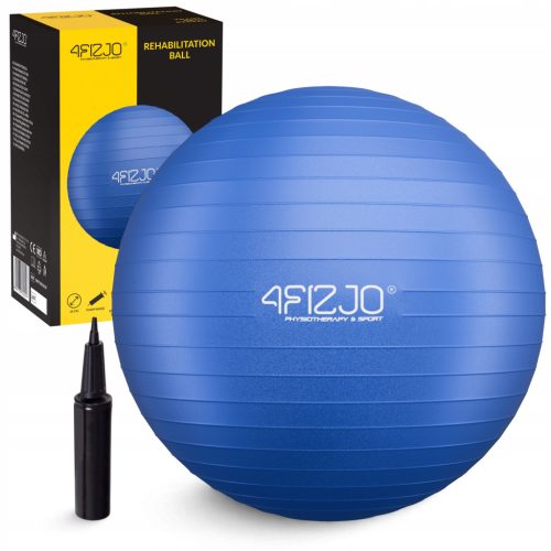  Klasična lopta 4fizjo 65 cm, nijanse plave