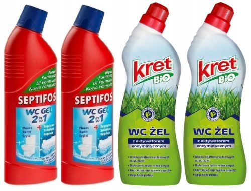 EKOLOŠKI KRET BIO WC GEL + SEPTIFOS WC 750m