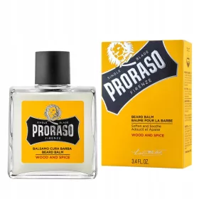 PRORASO Drveno začinski hidratantni balzam za bradu