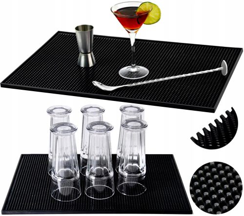 Profesionalna Bar Mat Prozirka za Sušenje Posuđa 45x30 cm