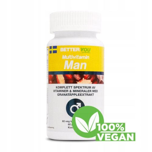 Better You Multiple Vita-Min za muškarce - Kompletni multivitaminski dodatak