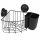 Yoka Home Gavi CH.GAVI-PP-KN-BLK kupaonska polica, crna