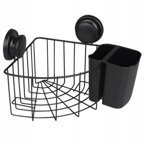 Yoka Home Gavi CH.GAVI-PP-KN-BLK kupaonska polica, crna