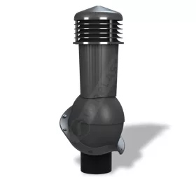   Krovni ventilacijski dimnjak za metalne pločice 0,48 m x 12,5 cm x 125 mm