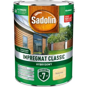  Sadolin Classic impregnacija za drvo, bezbojna, 4,5 l