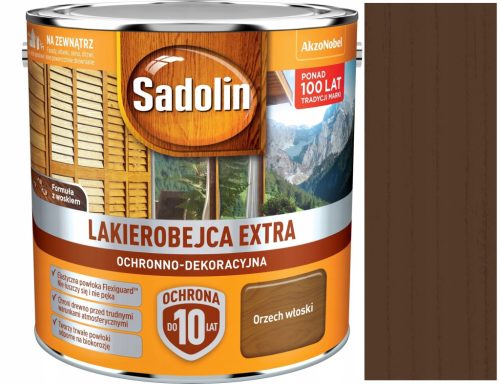 Sadolin ekstra lak za drvo 2,5l Orah