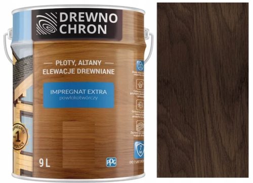  Drewnochron 364465 wenge impregnacija za oblikovanje premaza 9 l