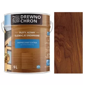 Drewnochron 364456 tamni hrast premaz impregnacija 9 l