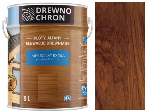 Drewnochron 364456 tamni hrast premaz impregnacija 9 l