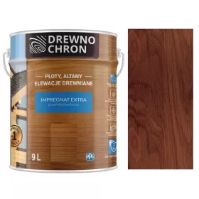 Impregnacija za drvo Drewnochron 364459 Tamni orah 9 l