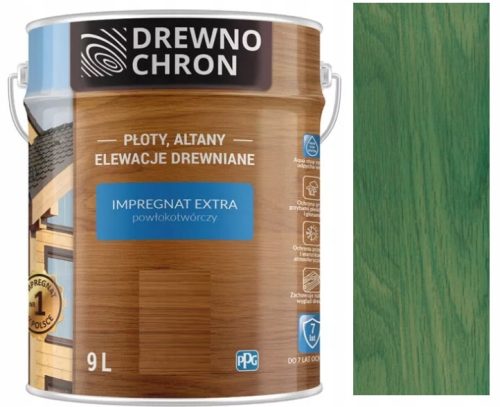  Impregnacija za drvo Drewnochron 265613 zelena 9 l