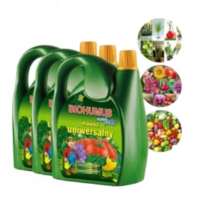   Organsko gnojivo Super Forte za prirodni uzgoj Agrecol, tekući univerzalni biohumus za povrće, 3x5 litara