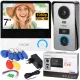 VIDEO INTERFON VIRONE VDP-60FHD - CETI Full HD 7" MENU PL CZYTNIK RFID DASZEK FURTKA + BRAMA
