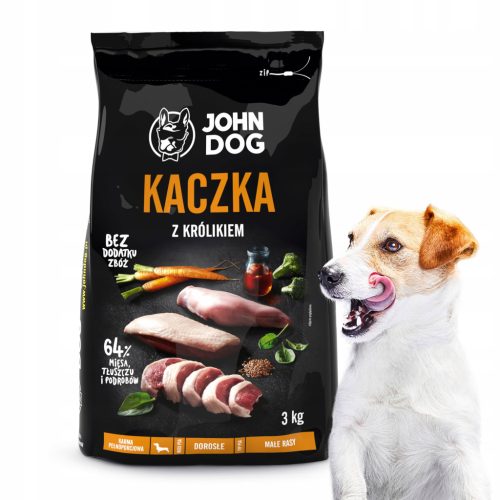  John Dog suha hrana za patke 3 kg