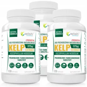   Kelp jod iz atlantskog kelpe s prebiotikom - VegeWish, 360 kapsula
