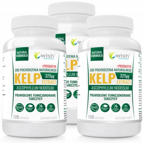 Kelp jod iz atlantskog kelpe s prebiotikom - VegeWish, 360 kapsula